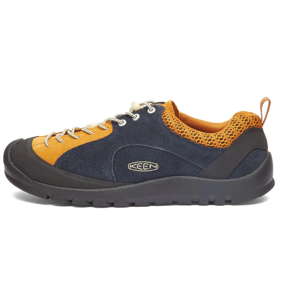 Keen Men's Navy and Mustard Yellow Low-Top Sneakers